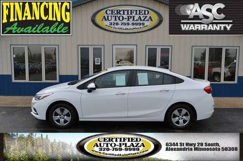 2017 Chevrolet Cruze L - - by dealer - vehicle for sale in Alexandria, MN
