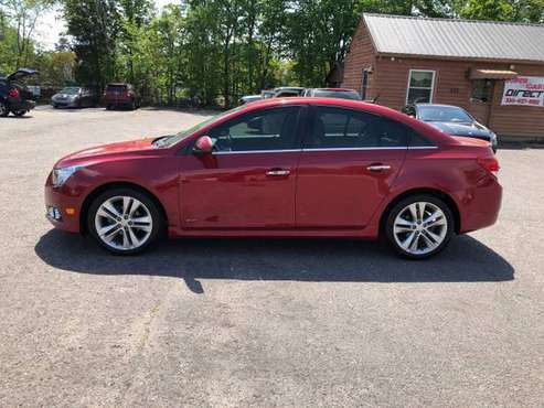 Chevrolet Cruze LTZ RS Package 4dr Sedan Used 555 Down 4 55 for sale in eastern NC, NC