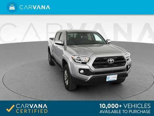 2017 Toyota Tacoma Double Cab SR5 Pickup 4D 5 ft pickup Silver - for sale in Springfield, MA