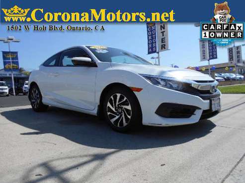 2017 Honda Civic Coupe - cars & trucks - by dealer - vehicle... for sale in Ontario, CA