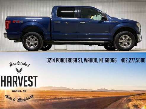 2015 Ford F150 SuperCrew Cab - Small Town & Family Owned! Excellent... for sale in Wahoo, NE