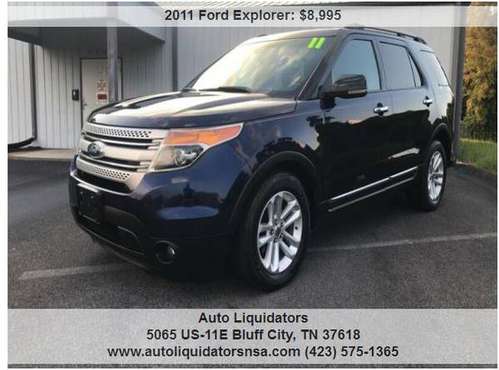 2011 Ford Explorer XLT 4dr SUV for sale in Bluff City, TN