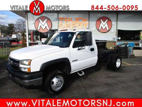 2007 Chevrolet Silverado 3500 Classic REG. CAB 4X4 GAS, CAB CHASSIS... for sale in south amboy, WV
