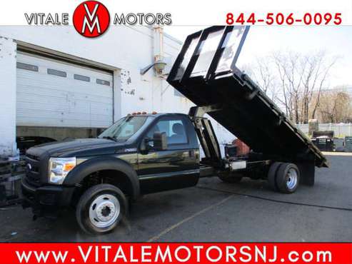 2015 Ford Super Duty F-550 DRW 16 6 FLAT BED DUMP, 4X4 41K MILES for sale in South Amboy, DE