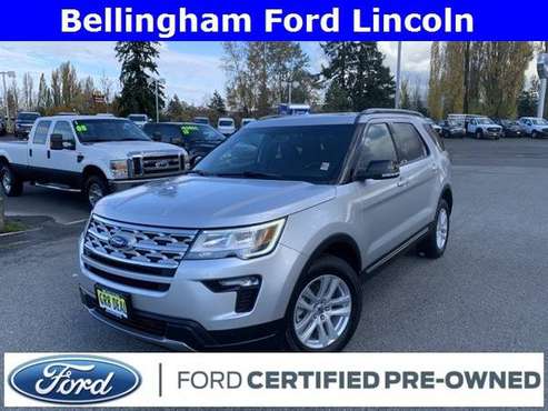 2018 Ford Explorer 4x4 4WD Certified XLT SUV - cars & trucks - by... for sale in Bellingham, WA