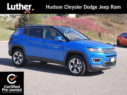 2020 Jeep Compass Limited - cars & trucks - by dealer - vehicle... for sale in Hudson, MN