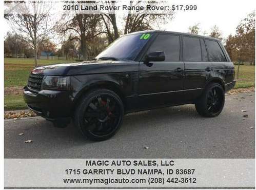Navigation!!..2010 Range Rover Supercharged..Sunroof!! - cars &... for sale in Nampa, ID