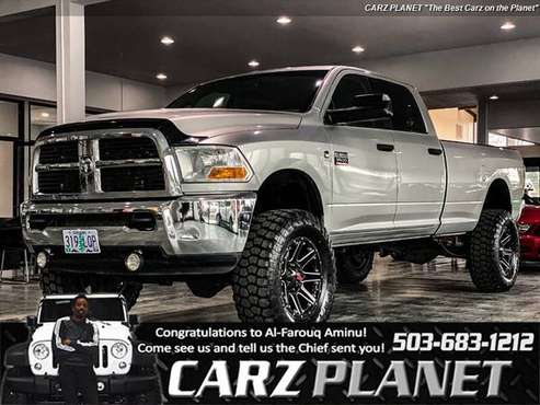 2012 Ram 3500 4x4 4WD Dodge LONG BED DIESEL TRUCK BRAND NEW LIFT WHEEL for sale in Gladstone, OR