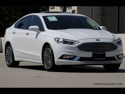2018 Ford Fusion Titanium AWD 4dr Sedan with - cars & trucks - by... for sale in San Jose, CA