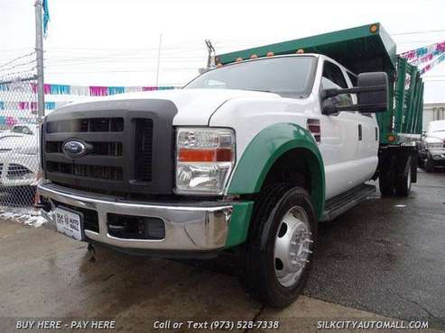 2008 Ford F-550 4dr Crew Cab Dump STAKE Body Diesel F-Series - AS for sale in Paterson, CT