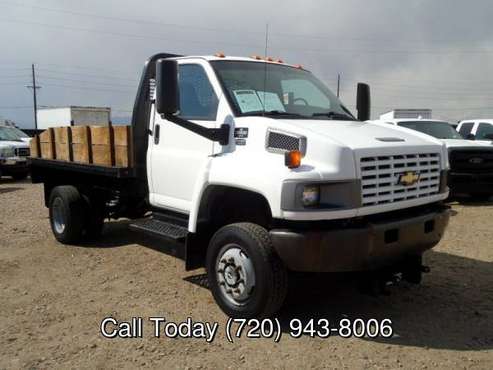 2009 Chevrolet C5C042 C5500 4X4 Diesel with 11Foot Flatbed Dump for sale in Broomfield, CO
