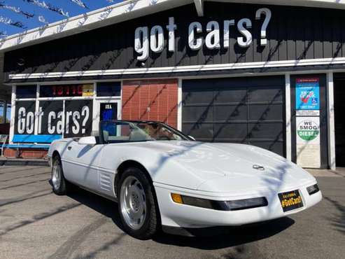 1992 Chevrolet Corvette 2dr Convertible - - by dealer for sale in Downey, CA