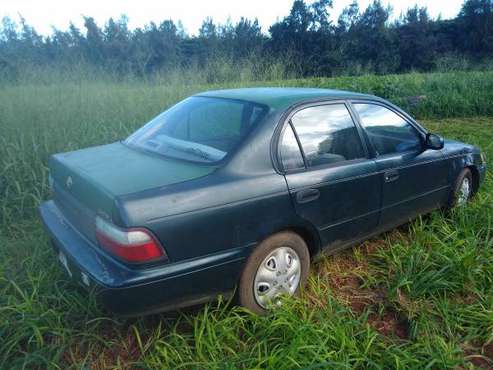 1997 Toyota Corolla - cars & trucks - by owner - vehicle automotive... for sale in Moloa’a, HI