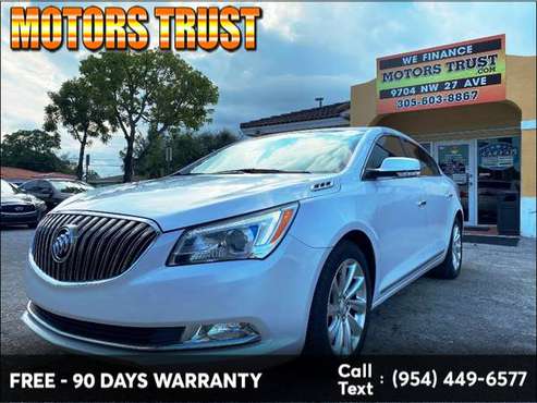 2015 Buick LaCrosse 4dr Sdn Leather FWD BAD CREDIT NO PROBLEM! -... for sale in Miami, FL