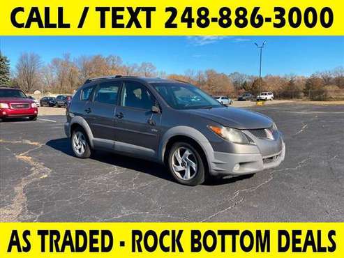 2003 Pontiac Vibe Base - wagon - cars & trucks - by dealer - vehicle... for sale in Waterford, MI
