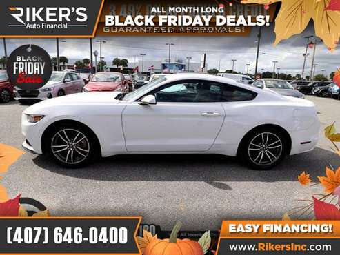 $285/mo - 2017 Ford Mustang EcoBoost - 100 Approved! - cars & trucks... for sale in Kissimmee, FL