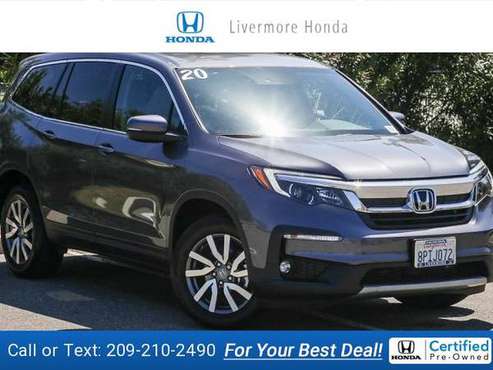 2020 Honda Pilot EX suv Modern Steel Metallic - - by for sale in Livermore, CA