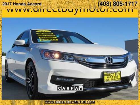 2017 Honda Accord Sport ***One Owner*** - cars & trucks - by dealer... for sale in San Jose, CA
