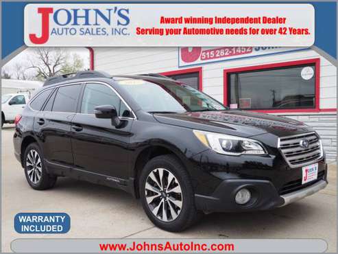 2015 Subaru Outback 2 5i Limited - - by dealer for sale in Des Moines, IA