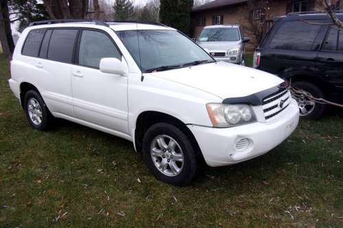 2002 Toyota Highlander (4x4) only (152k) miles - cars & trucks - by... for sale in fall creek, WI