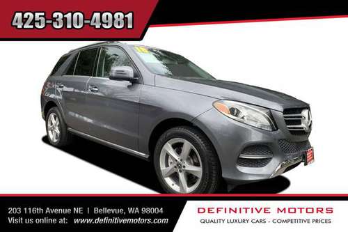 2018 Mercedes-Benz GLE GLE 350 4MATIC AVAILABLE IN STOCK! SALE! for sale in Bellevue, WA