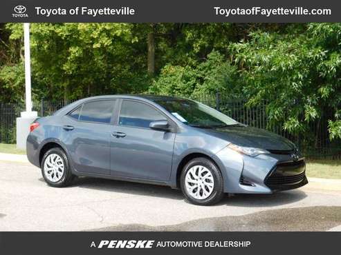 2017 *Toyota* *Corolla* *LE CVT Automatic* GRAY for sale in Fayetteville, AR