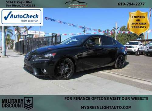 2014 LEXUS IS250 250 Military Discount! - - by for sale in San Diego, CA