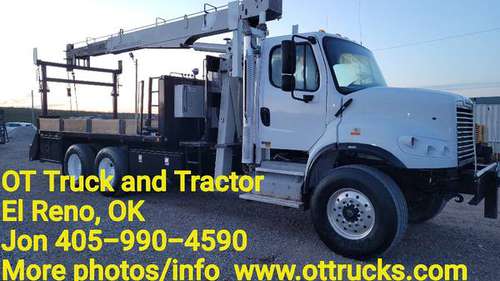 2012 Freightliner M2 37ft 10 Ton National Crane 400B Boom Truck for sale in fort smith, AR