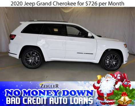 $726/mo 2020 Jeep Grand Cherokee Bad Credit & No Money Down OK -... for sale in Lyons, IL