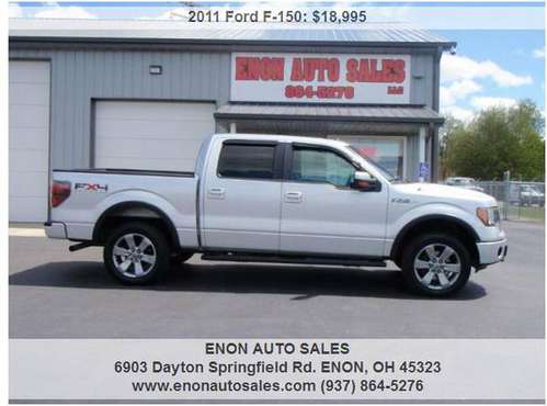 2011 Ford F-150 FX4 4x4 4dr SuperCrew Styleside 5 5 ft SB - cars & for sale in Enon, OH