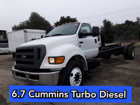 2012 FORD F750 CAB AND CHASSIS 6.7 L CUMMINS DIESEL - cars & trucks... for sale in San Jose, NV