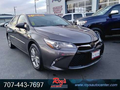2016 Toyota Camry SE - cars & trucks - by dealer - vehicle... for sale in Eureka, CA