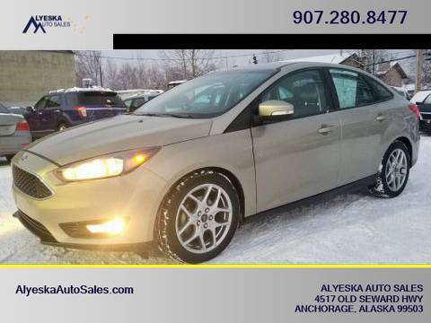 2015 Ford Focus - CERTIFIED PRE-OWNED VEHICLE! - cars & trucks - by... for sale in Anchorage, AK