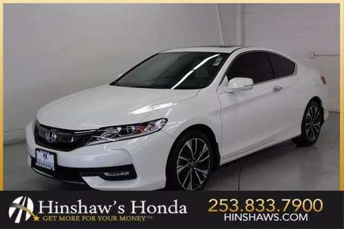 2016 Honda Accord Coupe EX-L - - by dealer - vehicle for sale in Auburn, WA