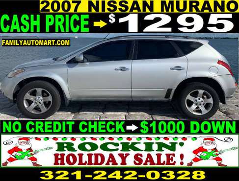 2007 NISSAN MURANO SUV - cars & trucks - by dealer - vehicle... for sale in Melbourne , FL
