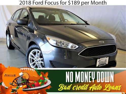 $189/mo 2018 Ford Focus Bad Credit & No Money Down OK - cars &... for sale in Lisle, IL