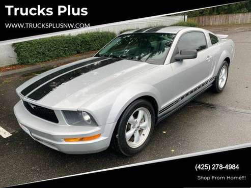 2008 Ford Mustang V6 Deluxe 2dr Fastback - cars & trucks - by dealer... for sale in Seattle, WA