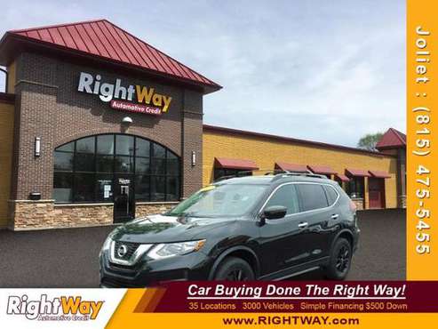 2017 Nissan Rogue SV - cars & trucks - by dealer - vehicle... for sale in Joliet, IL