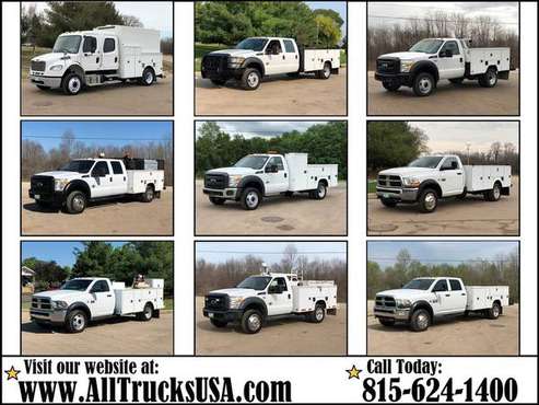 Medium Duty Service Utility Truck ton Ford Chevy Dodge Ram GMC 4x4 for sale in Cleveland, OH