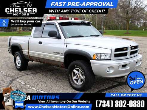 47/mo - 2001 Dodge Ram 1500 SLT 4WD! Extended 4 WD! Extended for sale in Chelsea, MI
