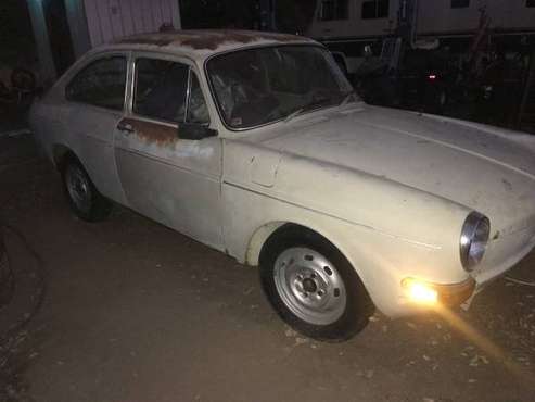 1970 Volkswagen Type 3 fastback - cars & trucks - by owner - vehicle... for sale in Red Bluff, CA
