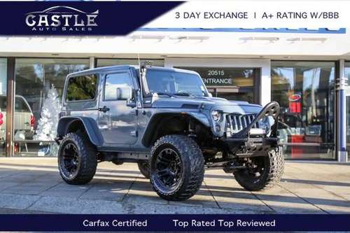 2014 Jeep Wrangler 4x4 4WD Sport SUV - cars & trucks - by dealer -... for sale in Lynnwood, OR