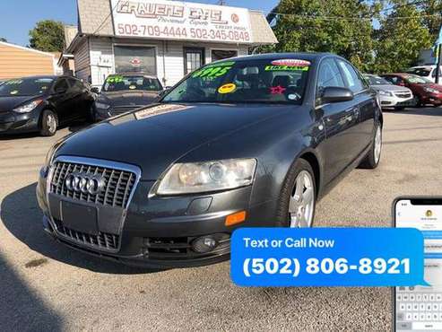 2007 Audi A6 4.2 quattro AWD 4dr Sedan EaSy ApPrOvAl Credit Specialist for sale in Louisville, KY