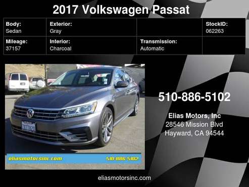 2017 Volkswagen Passat 1.8T R Line 4dr Sedan - cars & trucks - by... for sale in Hayward, CA