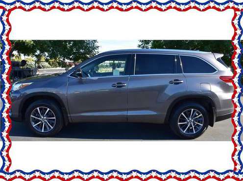 2017 Toyota Highlander XLE Sport Utility 4D - FREE FULL TANK OF... for sale in Modesto, CA