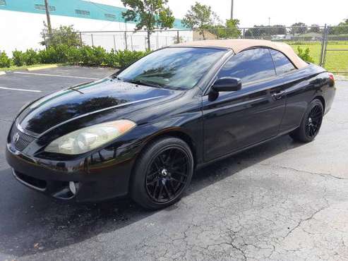 2005 Toyota Solara convertible - cars & trucks - by owner - vehicle... for sale in Boca Raton, FL