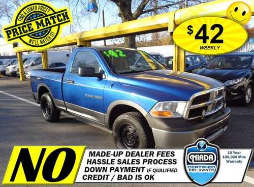 2011 Ram 1500 4WD Reg Cab 120 5 ST EVERYONE GETS APPROVED! - cars & for sale in Elmont, NY
