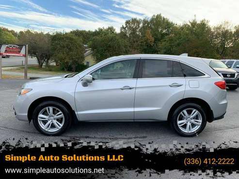 2013 Acura RDX w/Tech 4dr SUV w/Technology Package PMTS. START @... for sale in Greensboro, NC