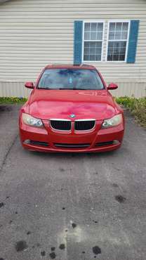 2007 BMW 328i, red, no rust, California car, mechanic special - cars for sale in Newport, MI