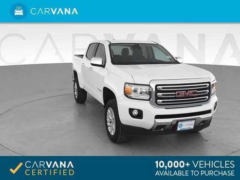 2015 GMC Canyon Crew Cab SLT Pickup 4D 5 ft pickup White - FINANCE for sale in Atlanta, CO
